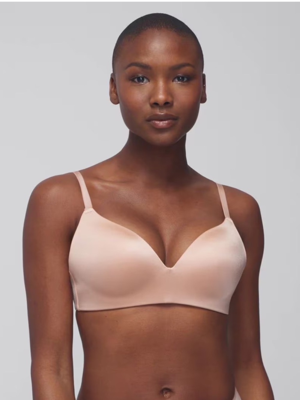 Soma Wireless Push Up Bra in Hush Pink Adjustable Straps Size 36C